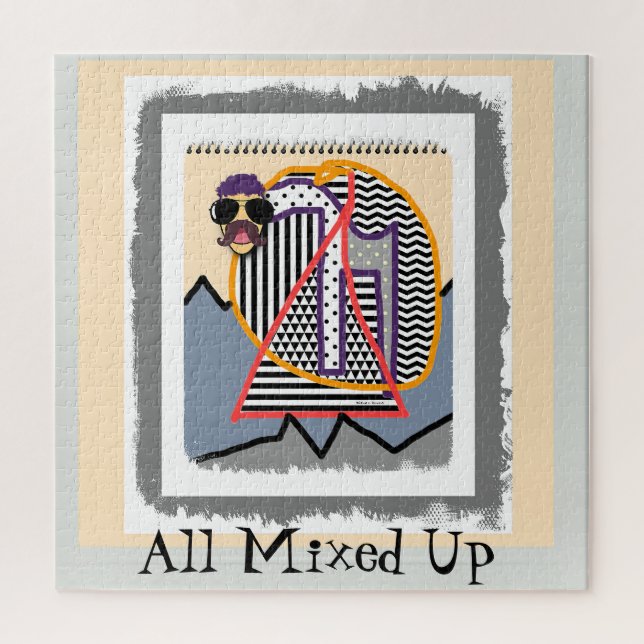 Quebra-cabeça Tudo misturado (Vertical)