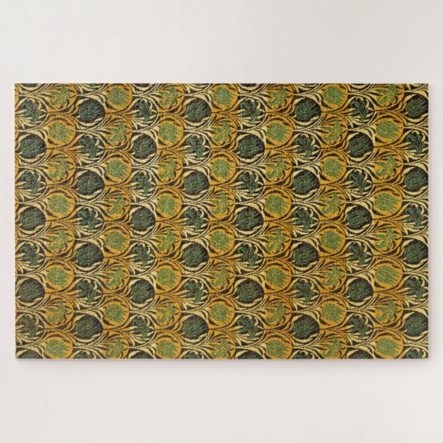 Quebra-cabeça Tulip e Lily Pattern (por William Morris) (Horizontal)