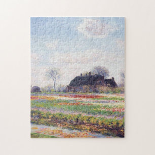 Quebra-cabeça Tulip Fields Sassenheim Haarlem Monet Fine Art