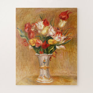 Quebra-cabeça Tulipas por Auguste Renoir