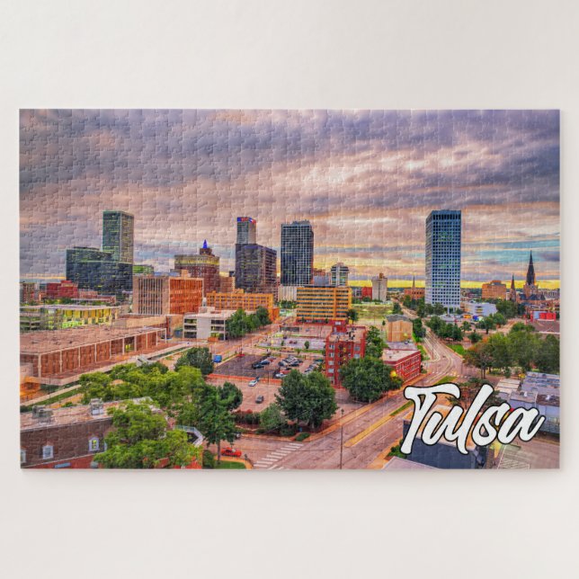 Quebra-cabeça Tulsa, Oklahoma, Estados Unidos (Horizontal)
