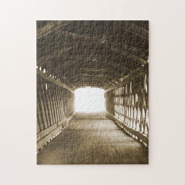 Quebra-cabeça Túnel de luz (Vertical)