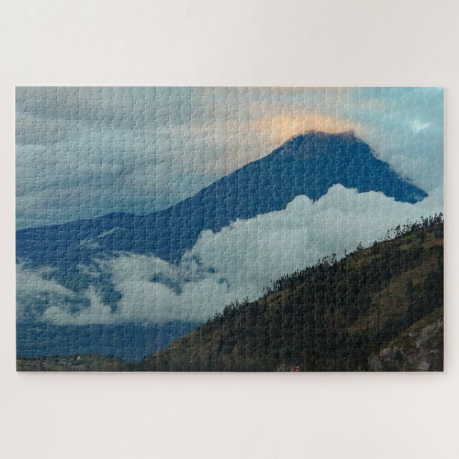 Quebra-cabeça Tungurahua, Equador 1014-pc (Horizontal)