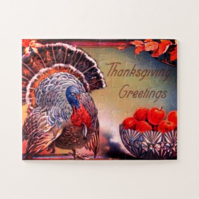 Quebra-cabeça Turca Clássica e Bolsa de Maçãs (Horizontal)