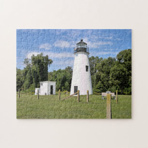 Quebra-cabeça Turco Point Lighthouse, Maryland Jigsee Quebra-cab