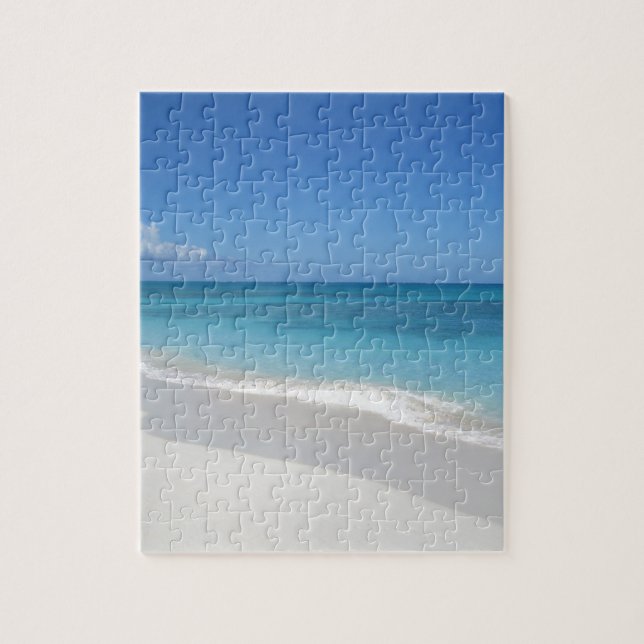 Quebra-cabeça Turcos e praia ideal de Caicos (Vertical)