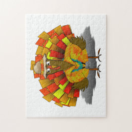 Quebra-cabeça Turística turca de férias