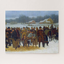 Quebra-cabeça Turkey Shoot John Whetten Ehninger 1879