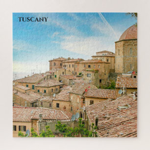Quebra-cabeça Tuscan Hillside Village Toscana Itália