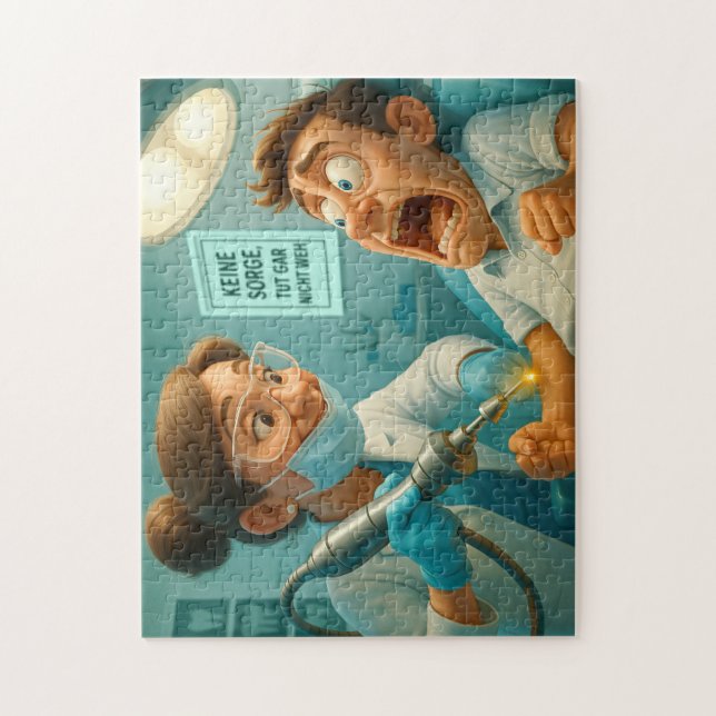 Quebra-cabeça Tut gar nicht weh... (Vertical)