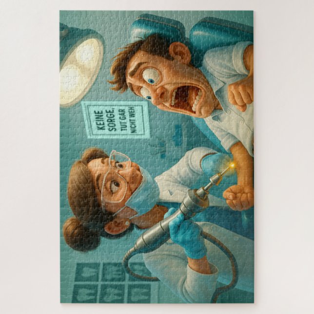 Quebra-cabeça Tut gar nicht weh... (Vertical)