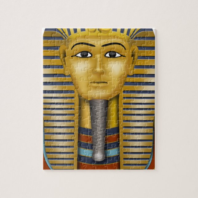 Quebra-cabeça Tutankhamun - Máscara Egípcia (Vertical)