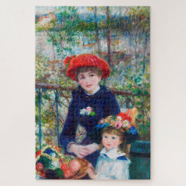 Quebra-cabeça Two Sisters - Renoir Impressionist Painting 1881