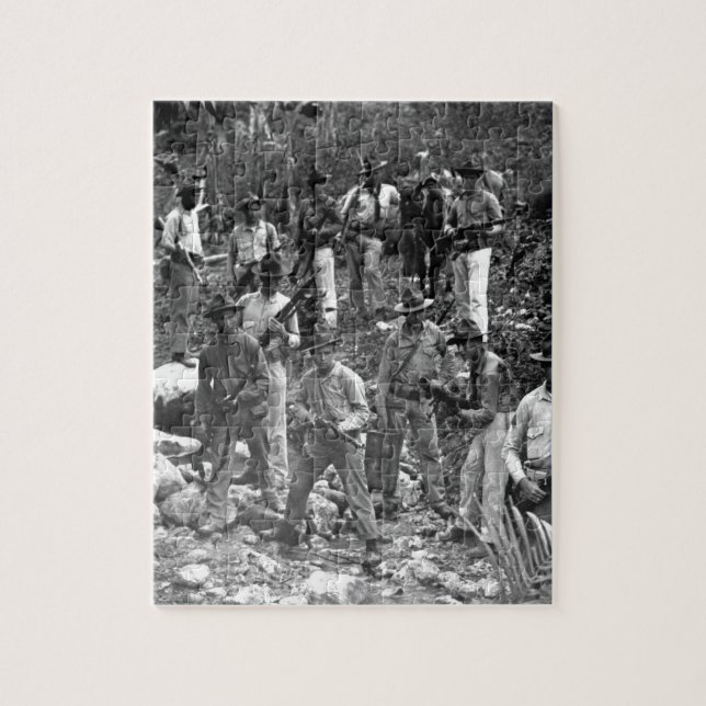 Quebra-cabeça U.S. Fuzileiros navais e guia à procura dos (Vertical)