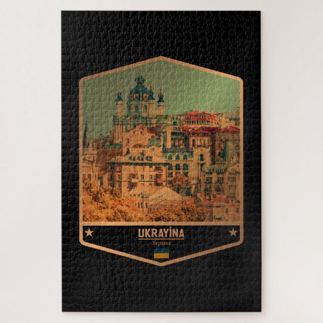 Quebra-cabeça Ucrânia (Vertical)