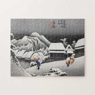 Quebra-cabeça ukiyoe Hiroshige No.15-2 Kambara