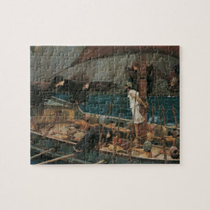 Quebra-cabeça Ulisses e as Sirens por John William Waterhouse