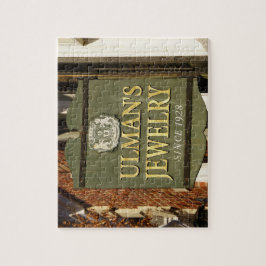 Quebra-cabeça Ulman's Jewelry Store Sign, Fredericksburg Virgina