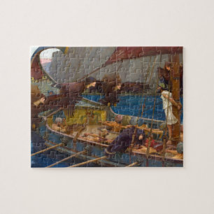 Quebra-cabeça Ulysses e as sirenes por John William Waterhouse