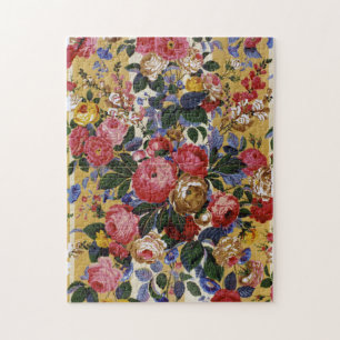 Quebra-cabeça Um Adorável Tecido Philip Jacobs Floral Jigsen