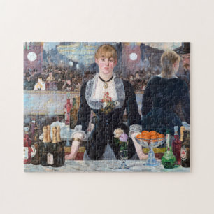 Quebra-cabeça Um Bar no Folies-Bergere, Manet