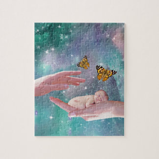 Quebra-cabeça Um bebê bonitinho na fantasia