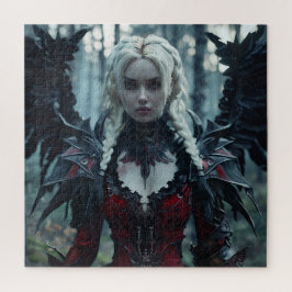 Quebra-cabeça Um Belo Anjo Gótico