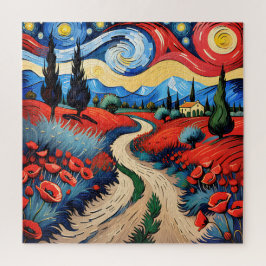 Quebra-cabeça Um belo campo