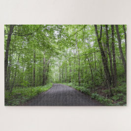 Quebra-cabeça Um Caminho Pela Floresta
