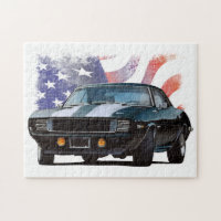 Um carro americano do músculo