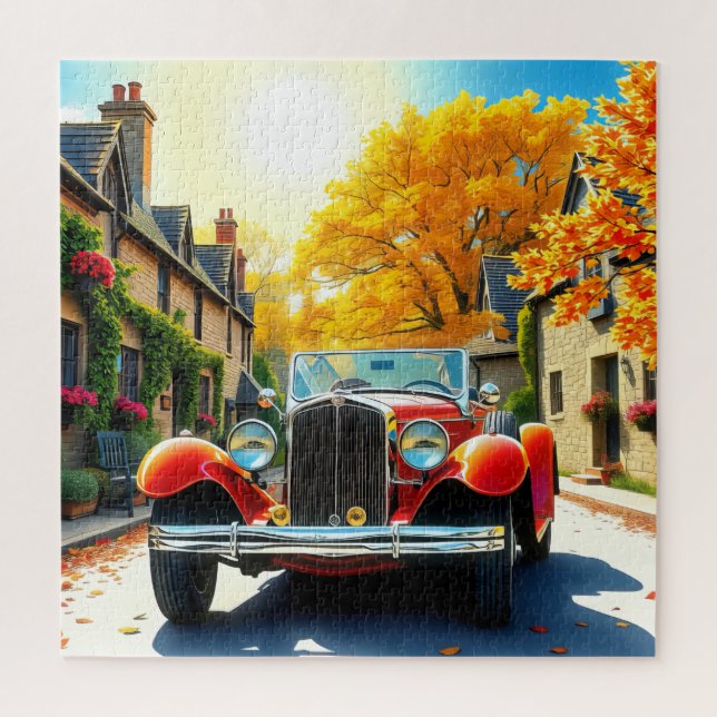 Quebra-cabeça Um Carro vintage (Vertical)