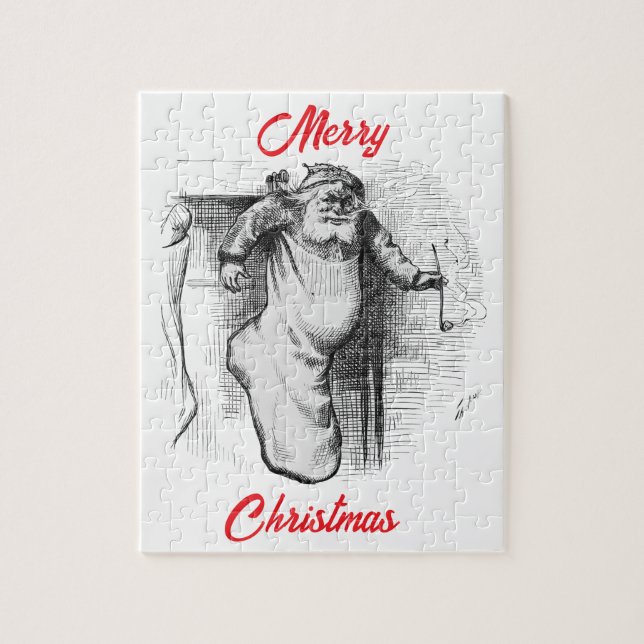 Quebra-cabeça Um Cheio (1879) de Thomas Nast. (Vertical)