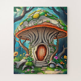 Quebra-cabeça Um cogumelo mágico para crianças