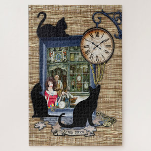 Quebra-cabeça Um Compro Vintage Clock Maker