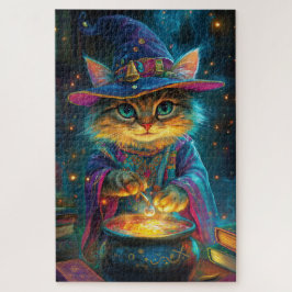 Quebra-cabeça Um feiticeiro de gato