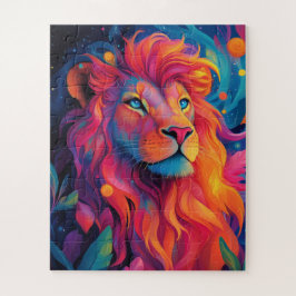 Quebra-cabeça Um grande leão