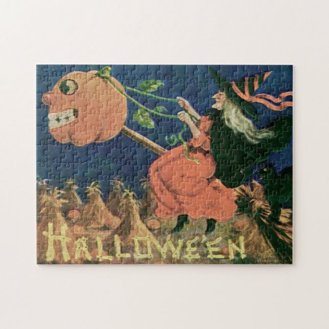 Quebra-cabeça Um Halloween Feliz (Horizontal)