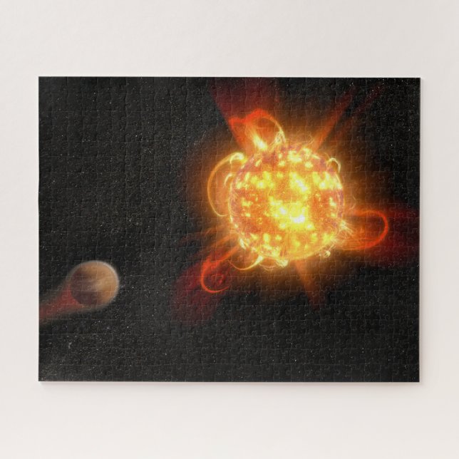 Quebra-cabeça Um Jovem Anão Vermelho (Horizontal)