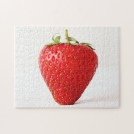 Quebra-cabeça Um jpcnm de morango vermelho 11x14 252pc