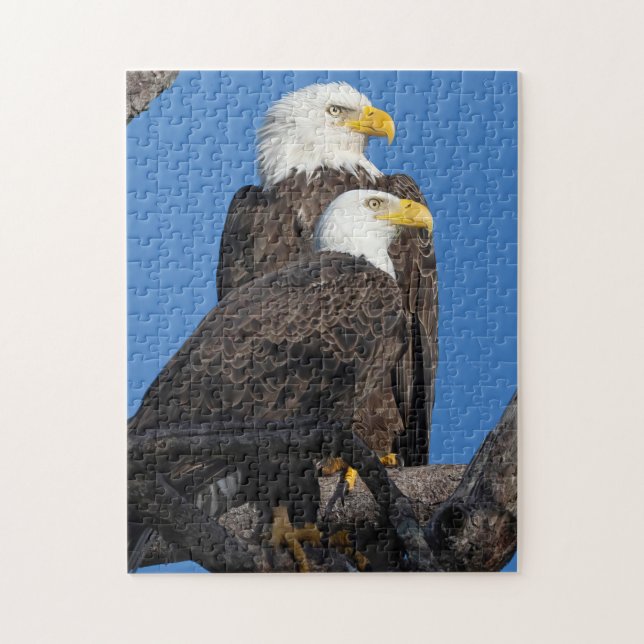 Quebra-cabeça Um novo Casal no Nest-M15 e F23 (Vertical)