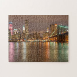 Quebra-cabeça Um panorama da skyline da Nova Iorque