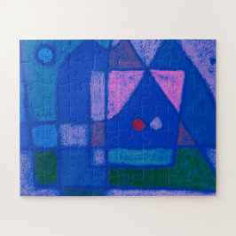 Quebra-cabeça Um pequeno quarto em Veneza por Paul Klee, Abstrat