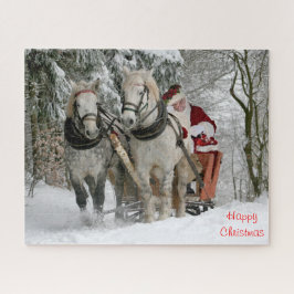 Quebra-cabeça Um presente de Natal feliz para a minha sobrinha.