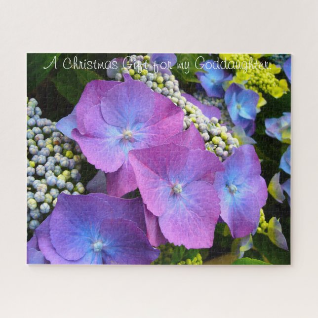 Quebra-cabeça Um presente de Natal para a minha adorável filha. (Horizontal)