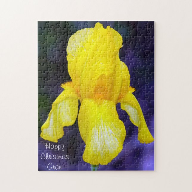 Quebra-cabeça Um presente de Natal para a minha avó. (Vertical)