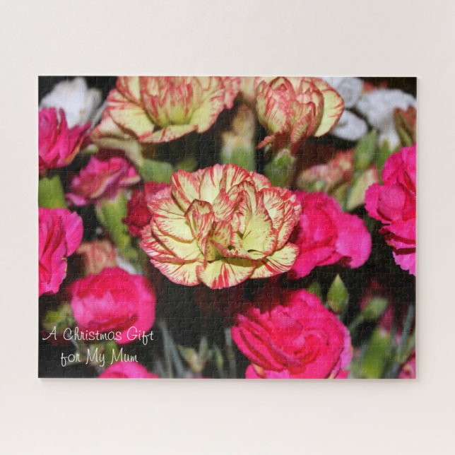 Quebra-cabeça Um presente de Natal para a minha Mãe. (Horizontal)
