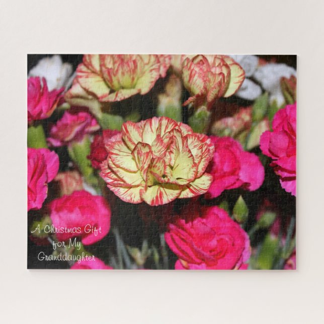 Quebra-cabeça Um presente de Natal para a minha neta (Horizontal)