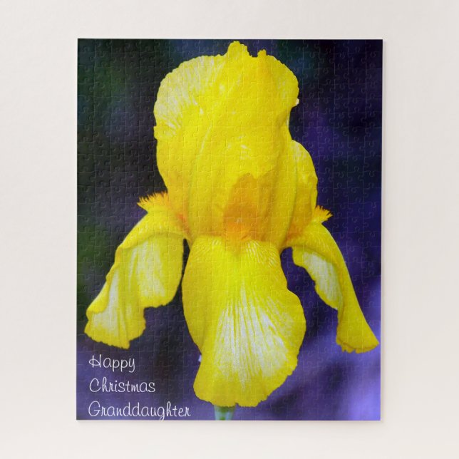 Quebra-cabeça Um presente de Natal para a minha neta. (Vertical)