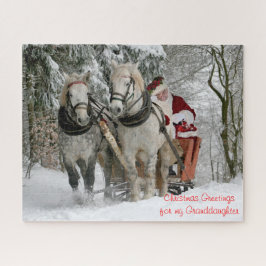 Quebra-cabeça Um presente de Natal para a minha neta.