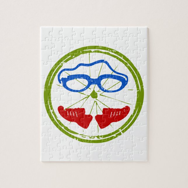 Quebra-cabeça Um presente Triathlon excelente para seu amigo ou  (Vertical)